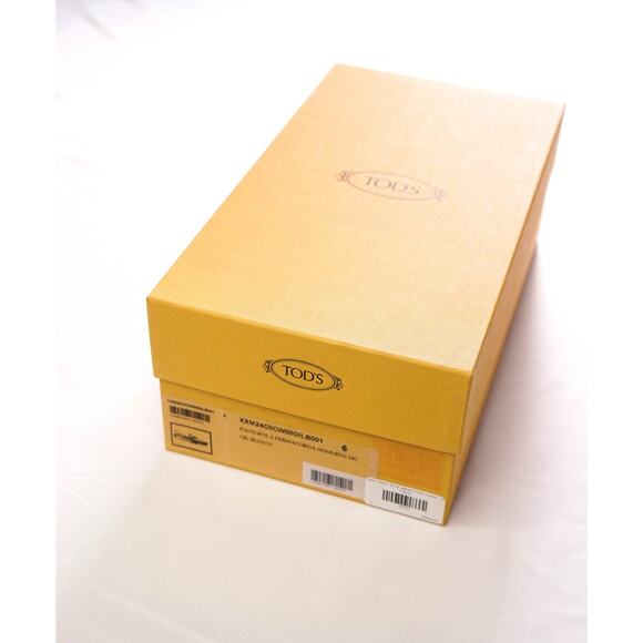 $995 TOD\'S - White Leather Driving Loafers - US 7 (6UK) main image 9